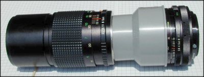 Mega-Teleconverter, selbstgebaut aus 2 Objektiven